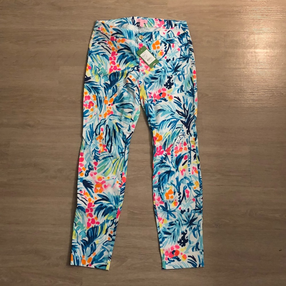 Lilly Pulitzer Kelly Skinny Ankle Pants NWT size 4